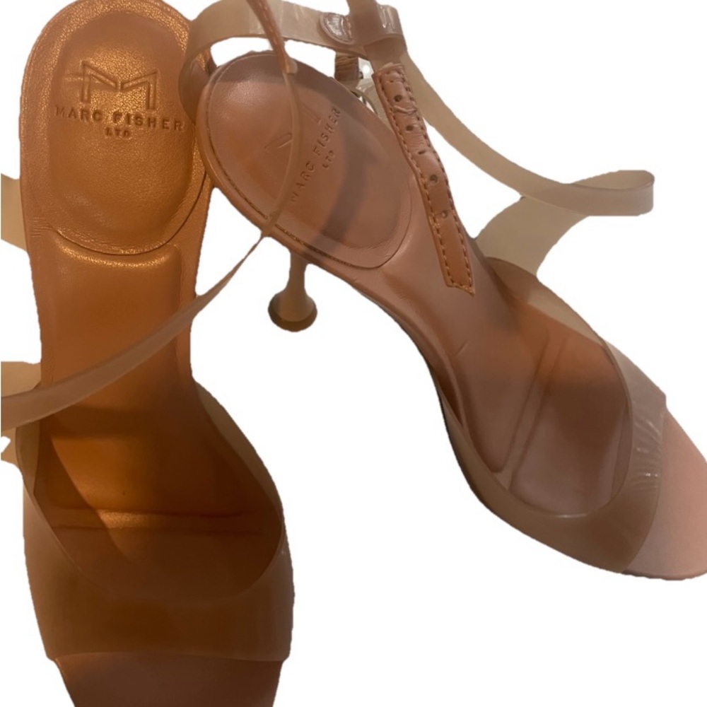 Marc Fisher Women's Nude Go Getter Slingback Stiletto